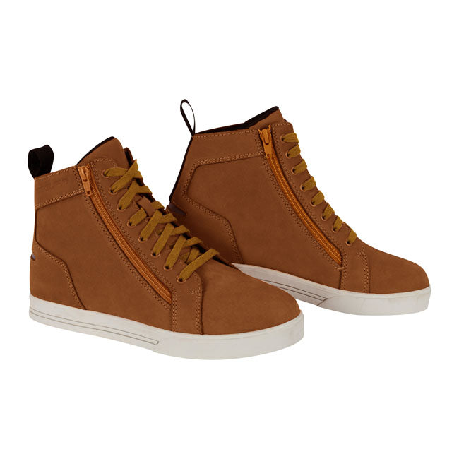 Botas Sneakers Moto Segura Braxton Marrones - URA Moto