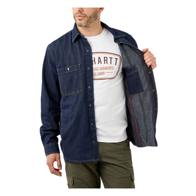 Camisa Moto Tejana Forrada Carhartt Glacier - URA Moto