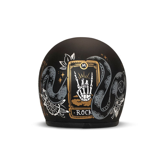 Casco Moto Jet DMD Vintage Cards - URA Moto