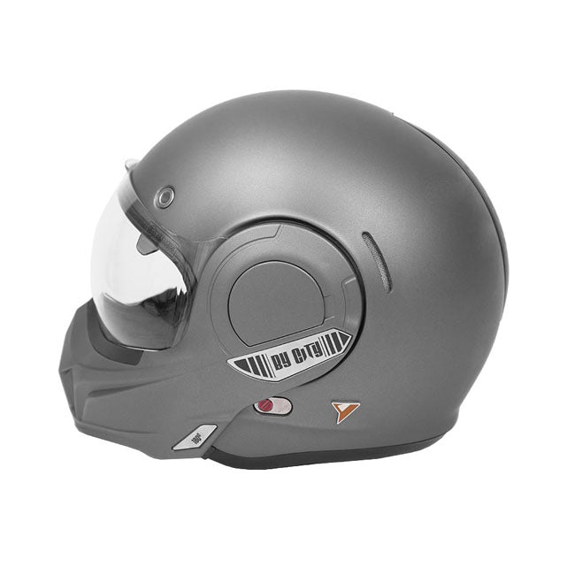 Casco Moto Modular BY City 180 Tech Gris - URA Moto