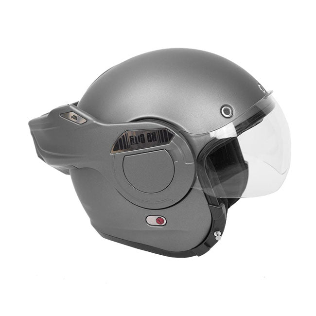 Casco Moto Modular BY City 180 Tech Gris - URA Moto