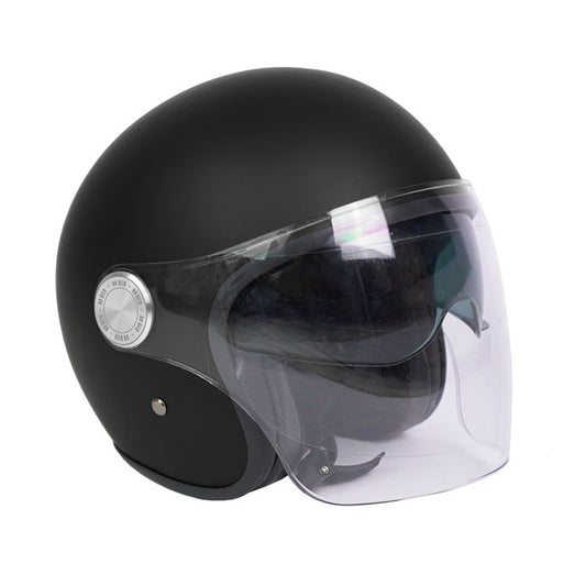 Casco Moto Jet BY City The City Negro Mate - URA Moto