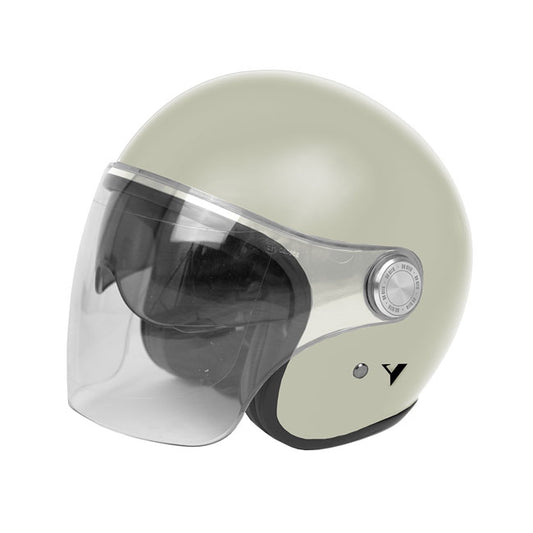 Casco Moto Jet BY City The City Beige - URA Moto