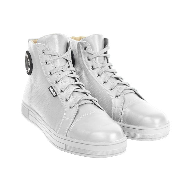 Calzado Moto BY City Tradition II Blancas - URA Moto