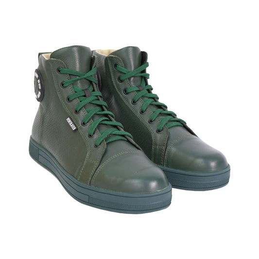 Calzado Moto BY City Tradition II Verdes - URA Moto