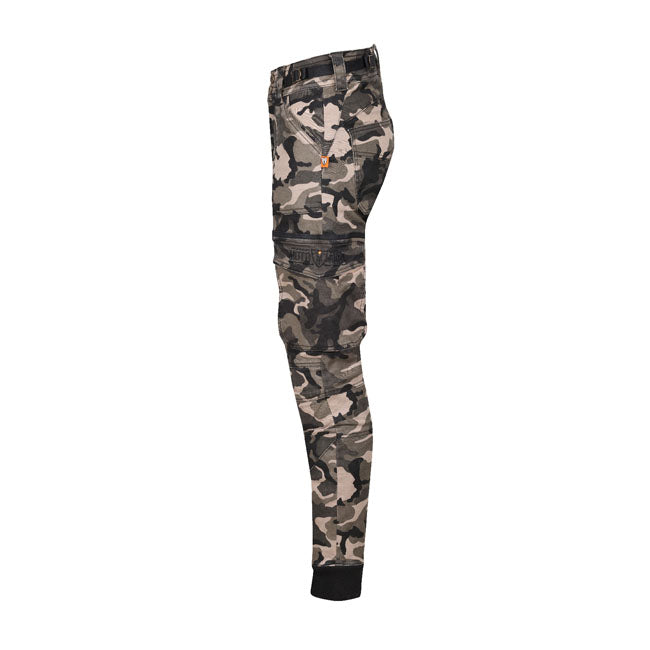 Pantalón Moto Motogirl Lara Cargo Camuflage - URA Moto