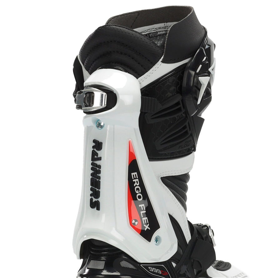 Bota Racing 999-BN Blanco-Negro CE Homologada Moto - URA Moto