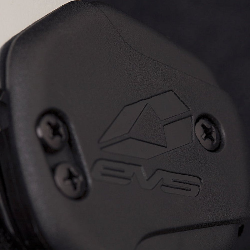 Protección Rodilleras Ortopédicas EVS AXIS PRO Negro-Cobre - URA Moto