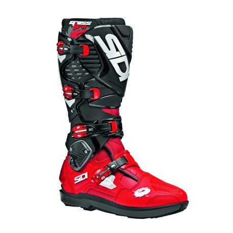 Botas Moto SIDI Crossfire 3 SRS Rojo Rojo Negro - URA Moto
