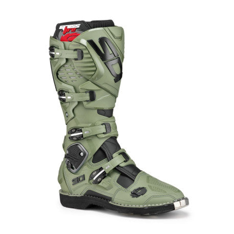 Botas Moto SIDI Crossfire 3 Verde Militar Negro