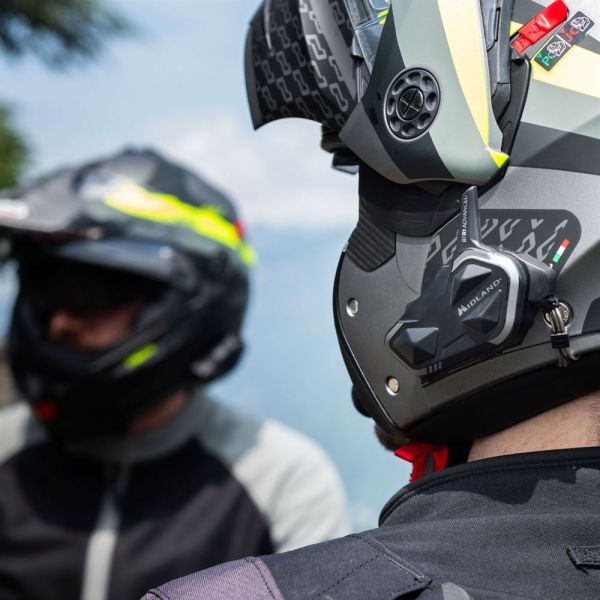 Intercom Midland BTR1 Advanced X Twin | Bluetooth 1200m Conference - URA Moto