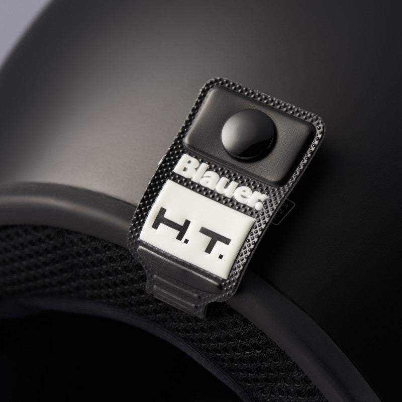 Casco Moto Integral Blauer 80´S Titanio-Negro - URA Moto