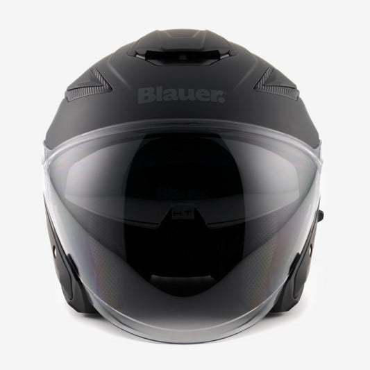 Casco Jet Blauer JJ-01 Negro Mate ABS Ligero