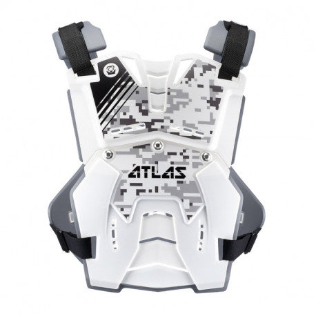 Protector Peto Atlas Defender Negro-Blanco