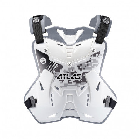 Protector Peto Atlas Defender Negro-Blanco