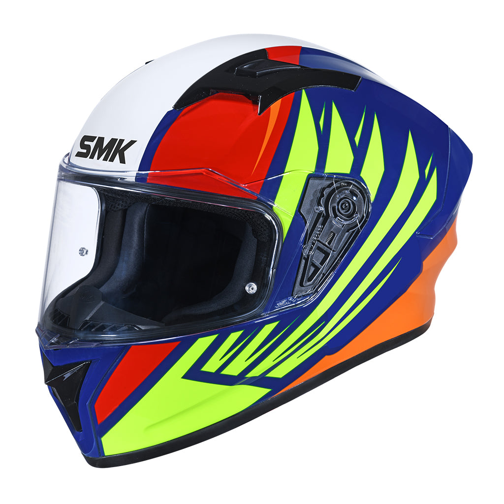 Casco moto SMK Integral Stellar Wings Decorado Brillo (GL543) - URA Moto
