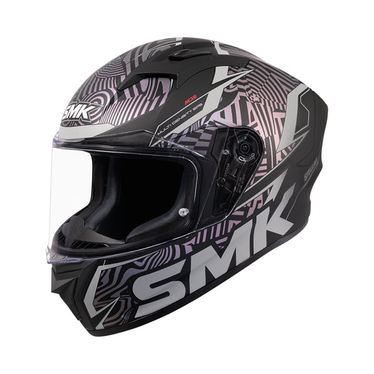 Casco SMK Stellar Fury Decorado Mate MA266C - Integral Touring ECE 22.06 - URA Moto