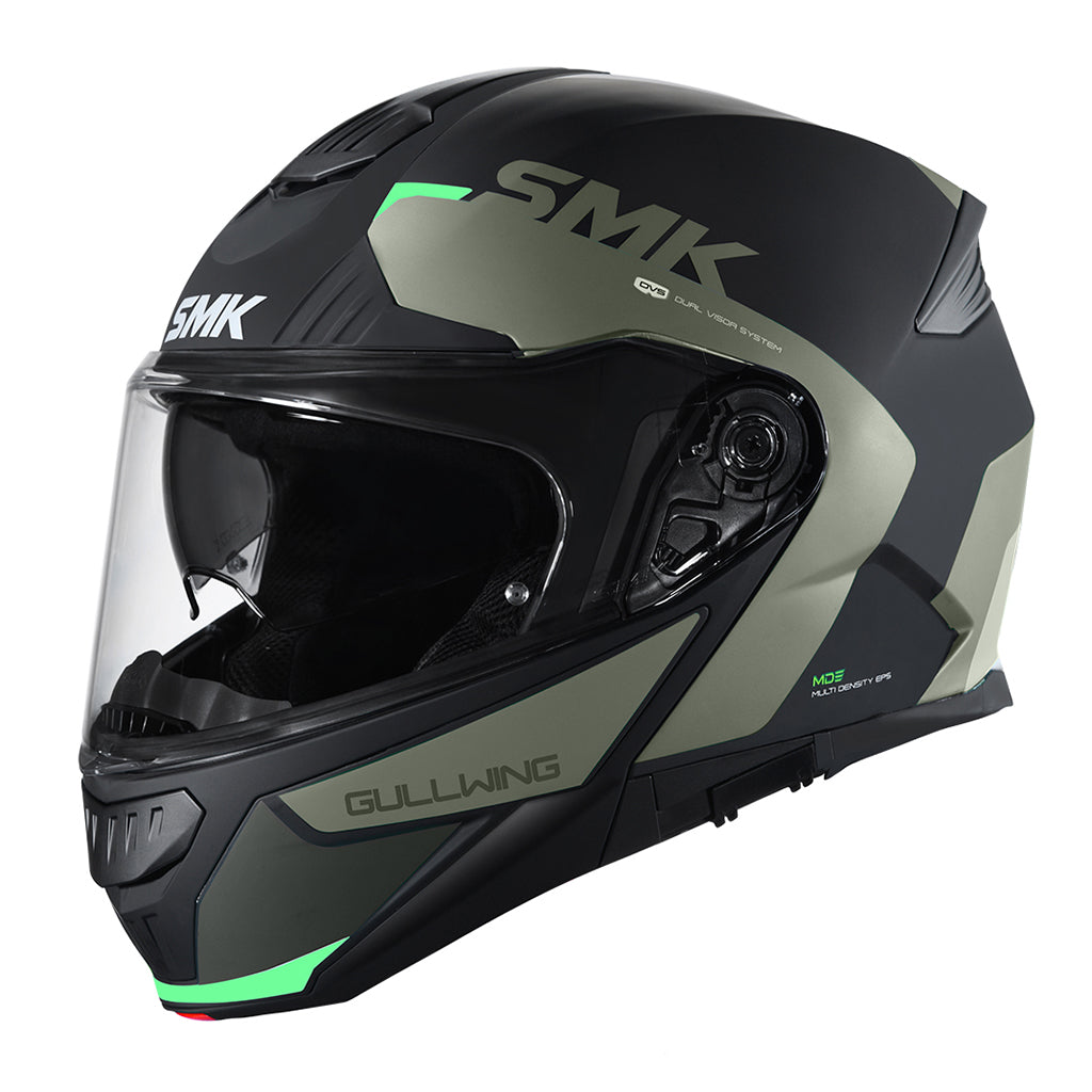Casco moto SMK Modular Gullwing Kresto Mate (MA288) - URA Moto