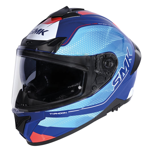 Casco Integral Moto Typhoon Mystic Decorado Mate (MA553)