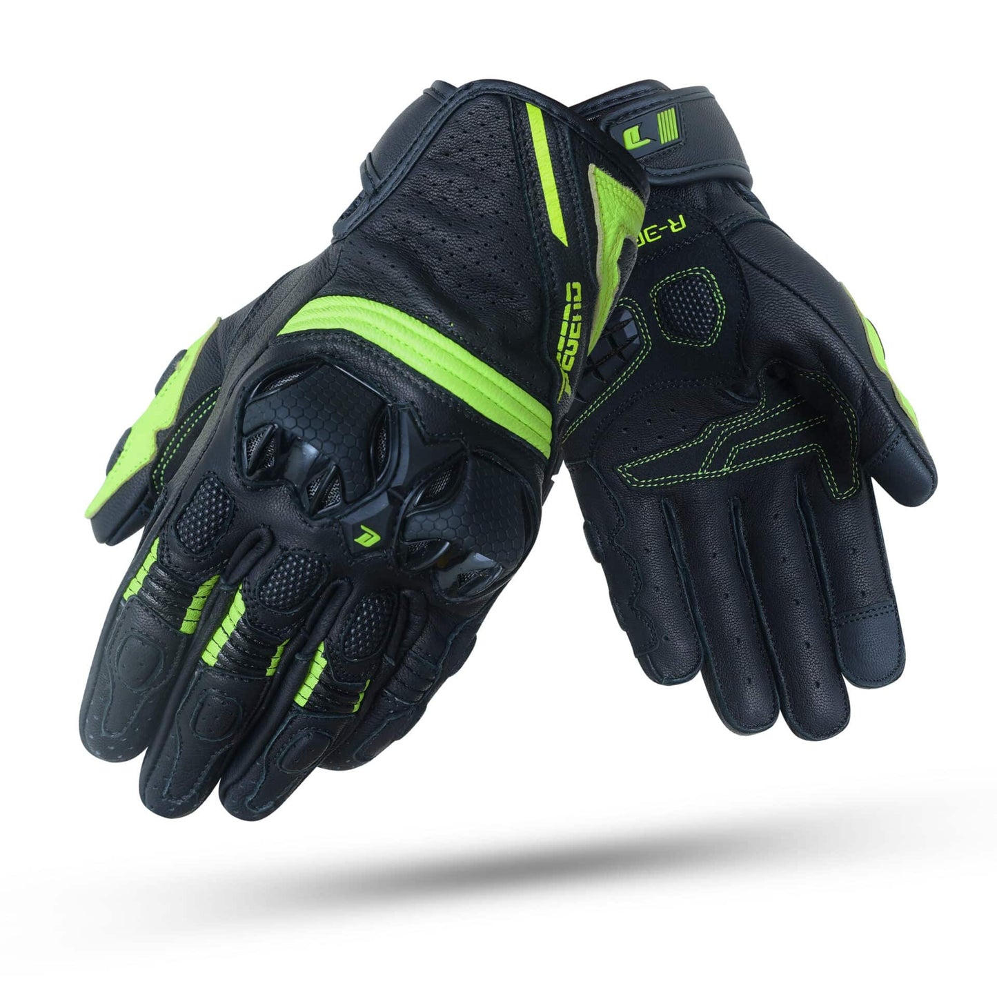 Guante moto verano Degend R-3000 Fluor - URA Moto