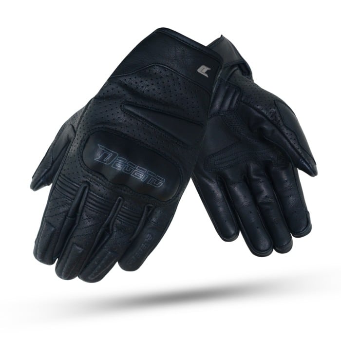 Guante moto verano Degend Daytona PRO Negro - URA Moto