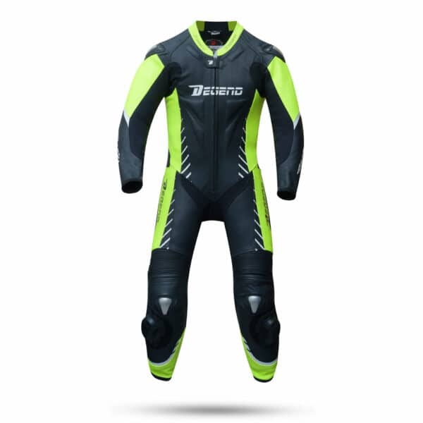 Mono Moto Degend Grace 1-PC Negro-Fluor-Blanco - URA Moto