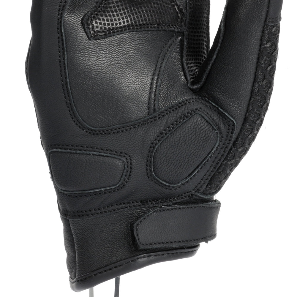 Guantes Moto Verano Rainers Delia Negro