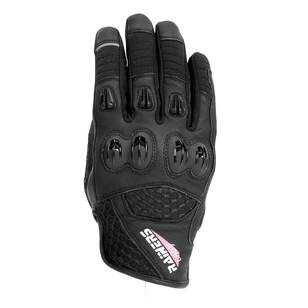 Guantes Moto Verano Rainers Delia Negro URA Moto1