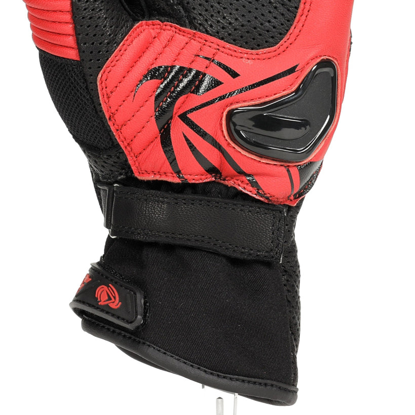 Guantes Moto Verano Rainers Dinamiko Rojos - URA Moto