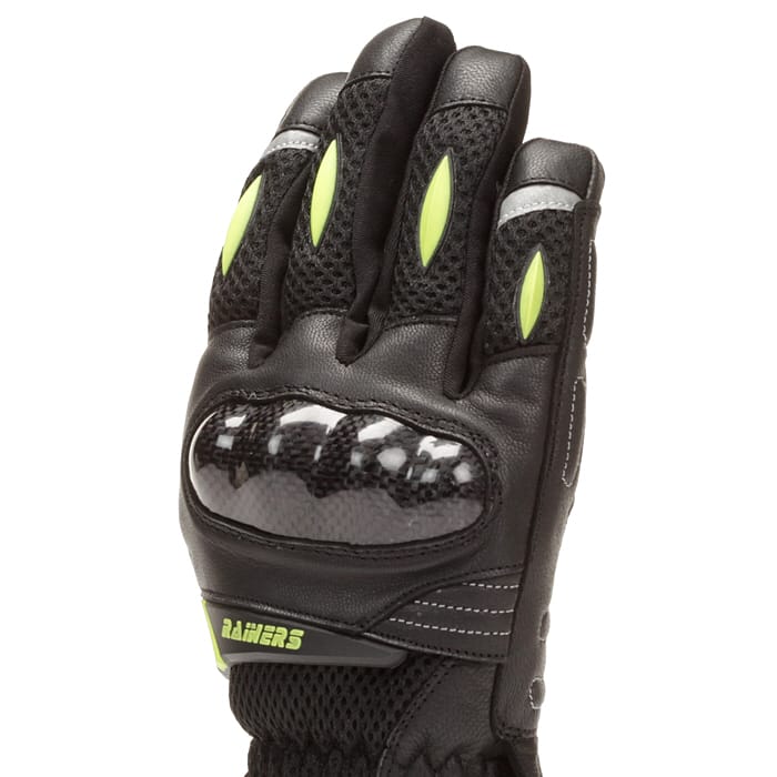 Guantes Moto Verano Rainers G28 Fluor - URA Moto
