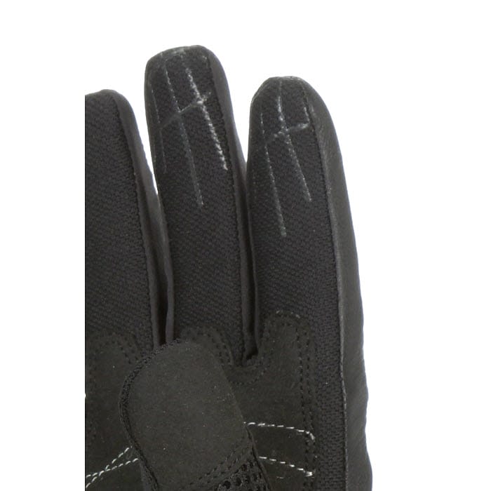 G28-N Guante Verano Negro Rainers | CE Carbono Ventilado - URA Moto