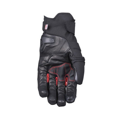 Guantes Five Boxer EVO WP Negro Rojo Invierno - URA Moto