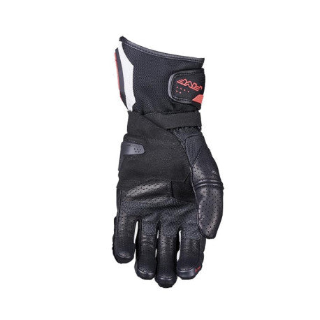 Guantes Five RFX4 Evo Airflow Blanco Rojo Verano Sport