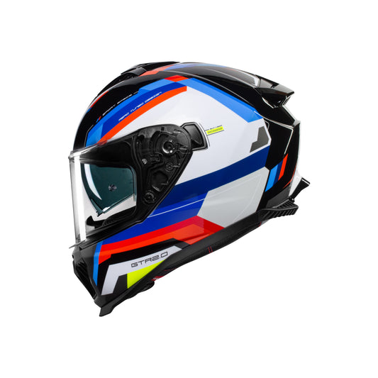 Casco CMS GTR 2.0 SPEEDSTER TRICOLOR - Integral Deportivo ECE 22.06