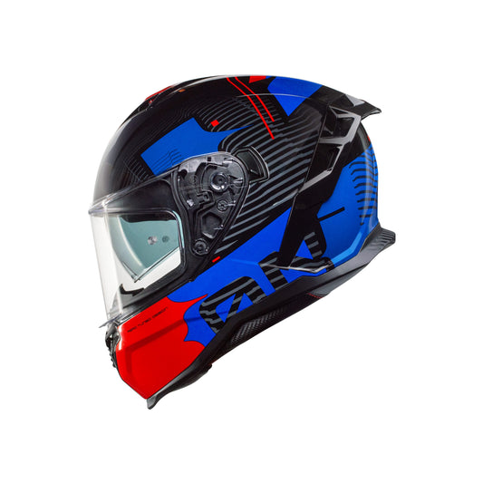 Casco CMS GTRS ON TRICOLOR - Integral Deportivo ECE 22.06