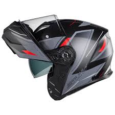 Casco Modular CMS SUV MILLE RED MT – Gráfica Deportiva, Visor Solar, ECE 22.06 y Máximo Confort Touring