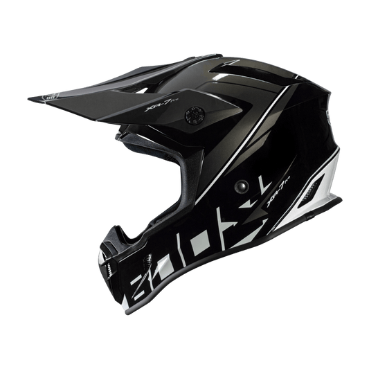 Casco moto Cross  CMS XR-7 PRO BOOST Ice White - URA Moto