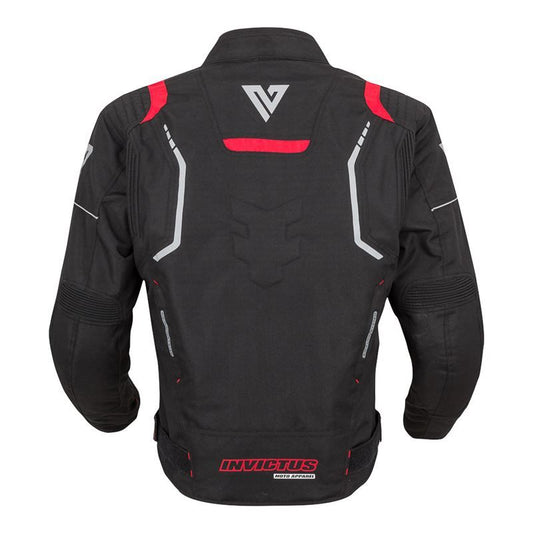 Chaqueta Moto Invictus Cordura Ares Red - URA Moto