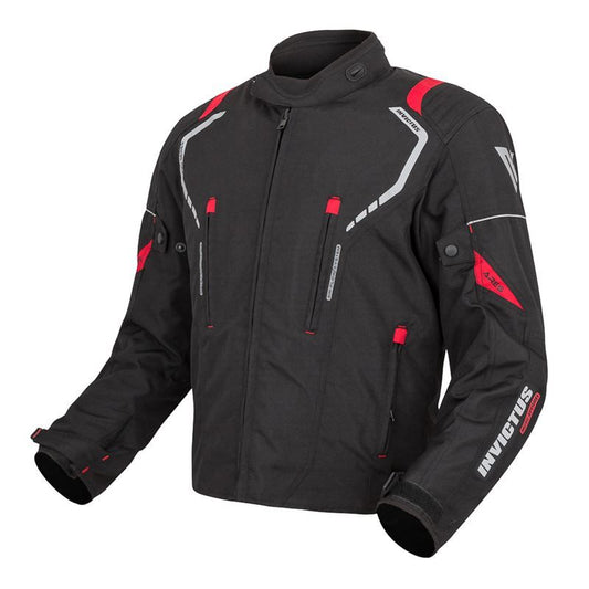Chaqueta Moto Invictus Cordura Ares Red - URA Moto