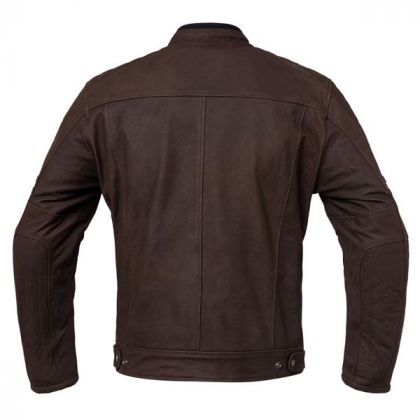 Chaqueta Moto Cuero Invictus Cronos Marrón - URA Moto