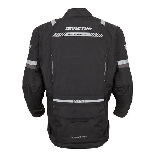 Chaqueta Moto Invictus Tricapa Heracles Gris - URA Moto