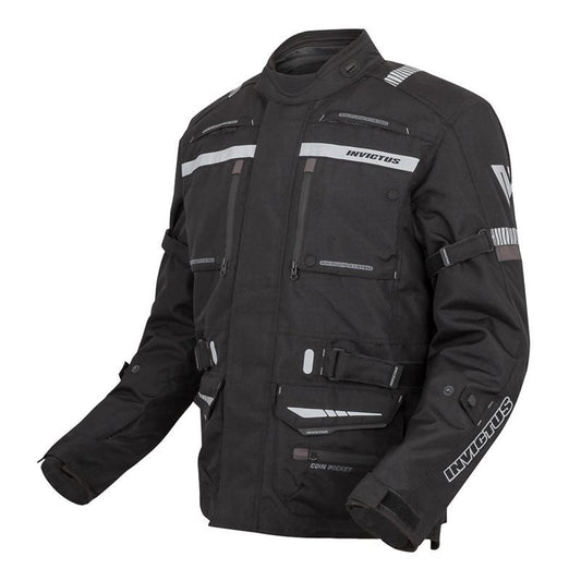 Chaqueta Moto Invictus Tricapa Heracles Gris - URA Moto