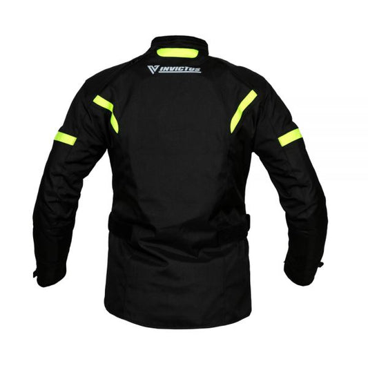 Chaqueta Moto Invictus Tres Cuartos Mujer Lagertha Fluo - URA Moto