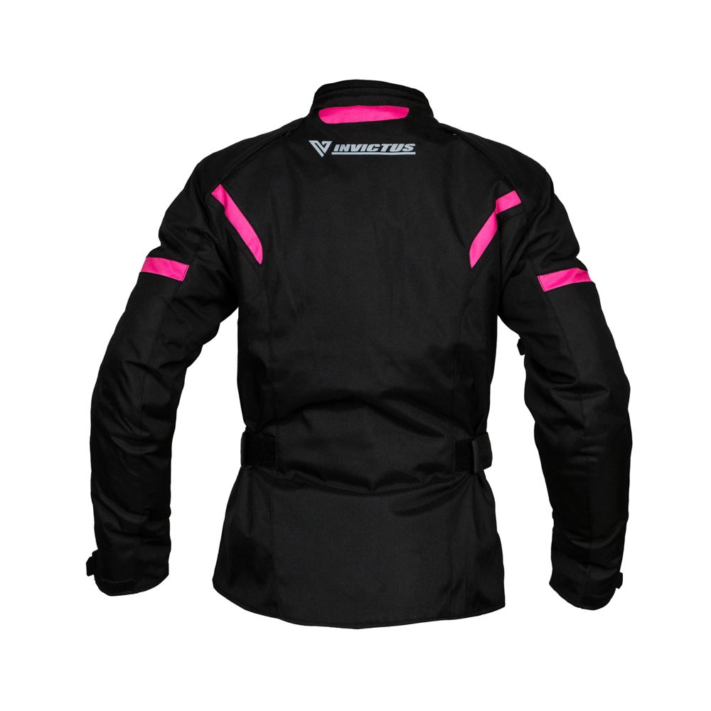 Chaqueta Moto Invictus Tres Cuartos Mujer Lagertha Violeta - URA Moto