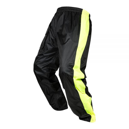 Traje Agua Dos Piezas Negro-Fluor con Reflectante - URA Moto