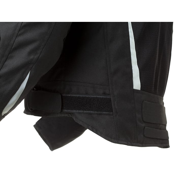 Chaqueta Moto Verano Cordura Rainers Jerez Negra - URA Moto