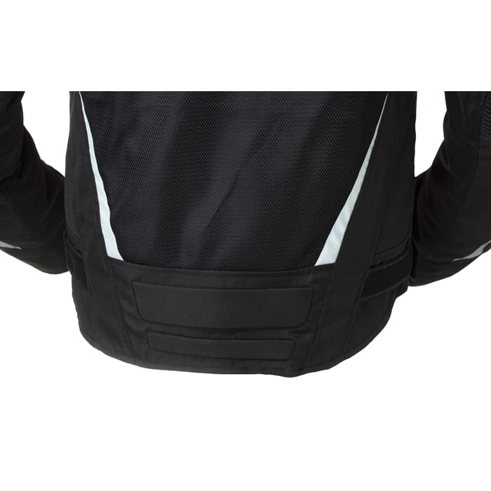Chaqueta Moto Verano Cordura Rainers Jerez Negra - URA Moto