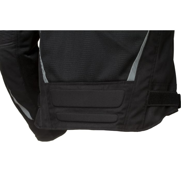 Chaqueta Moto Verano Cordura Rainers Jerez Negra-Fluor - URA Moto