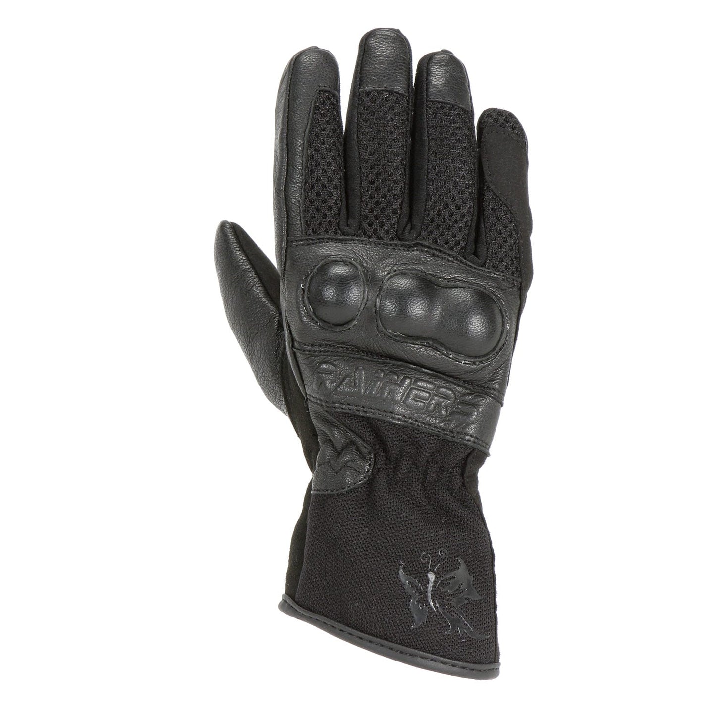 Guantes Moto Mujer Racing Rainers Juliett Negros - URA Moto
