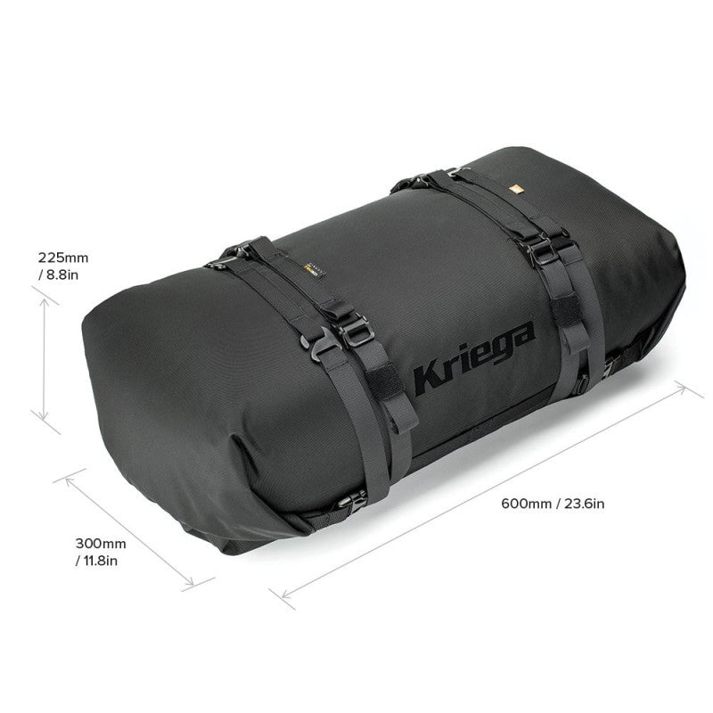 Bolsa de Equipaje Kriega Rollpack 40L Amarillo - URA Moto